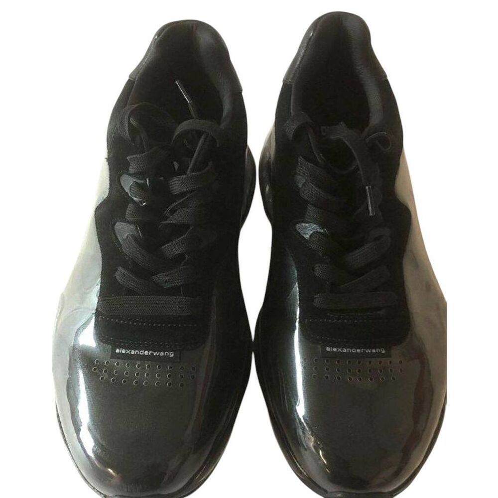 Mens Alexander Wang AWNY Stadium Cellophane Wrapped Sneakers Shoe Size 41 EU NO